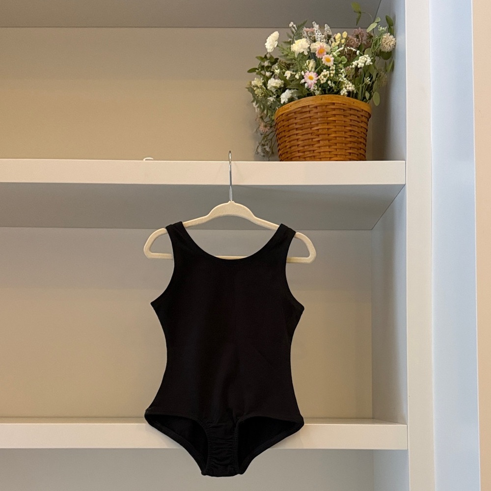 Girls Black Dance Leotard
